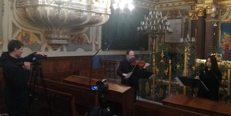 La Sinagoga di Casale diventa set di un concerto per l’Istituto Italiano di Cultura di Istanbul